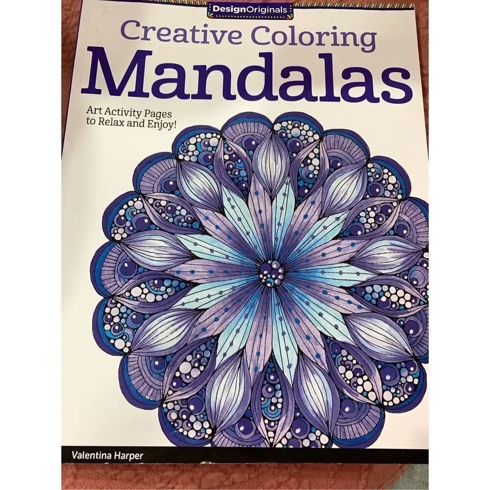 Two Adult Coloring Books - Picture 5 of 7